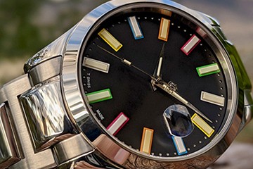 合肥劳力士手表表盘磨损